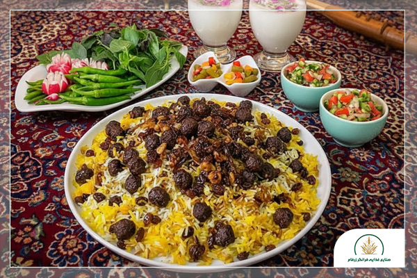 طرز تهیه غم بر پلو