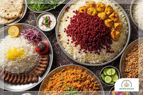 پنج پیشنهاد غذا با برنج