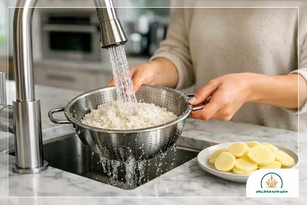 رفع شوری برنج
