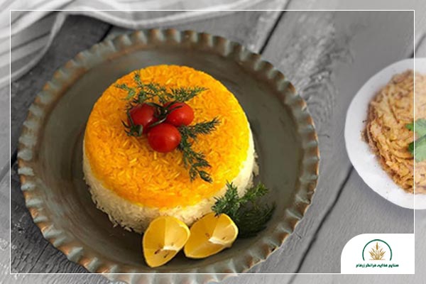 طرز تهیه برنج قالبی