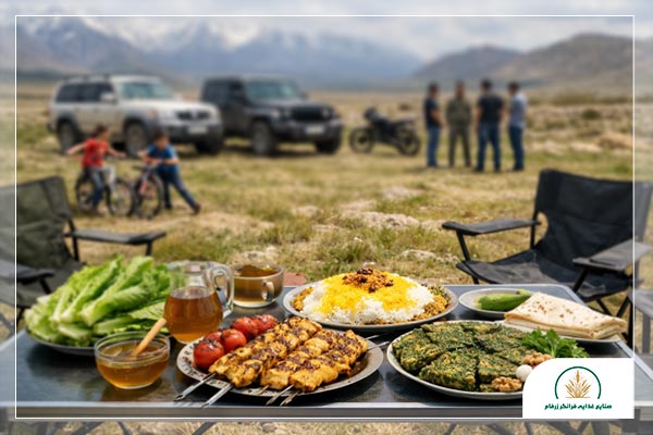 لیست غذاهای سیزده بدر