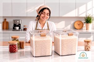 روش نگهداری برنج خام در خانه